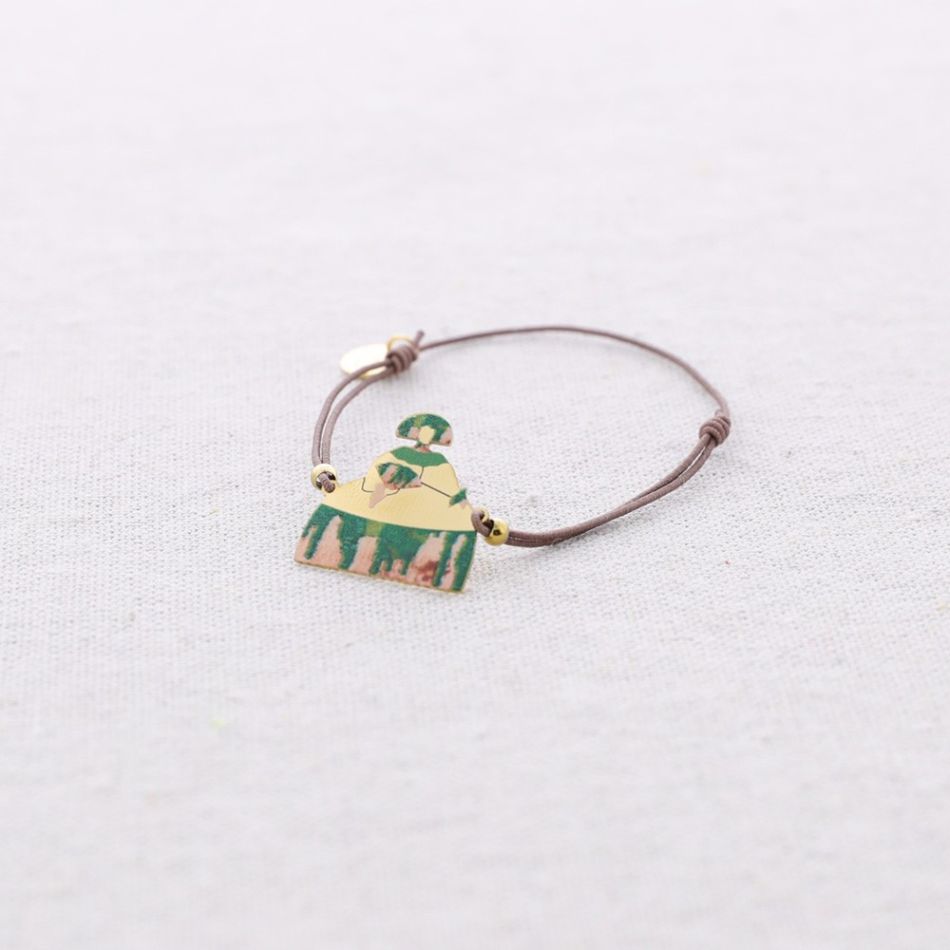 PULSERA ELÁSTICA MENINA ACERO DIBUJO