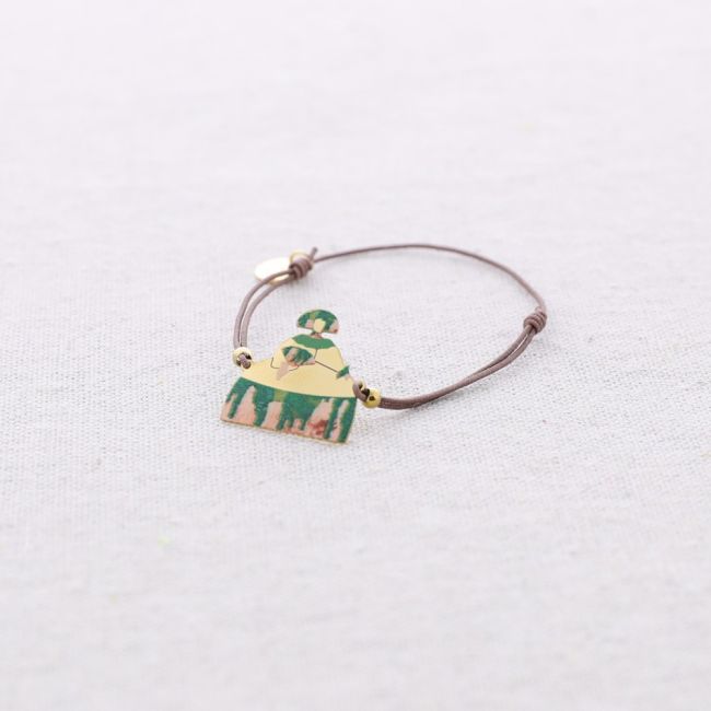 PULSERA ELÁSTICA MENINA ACERO DIBUJO