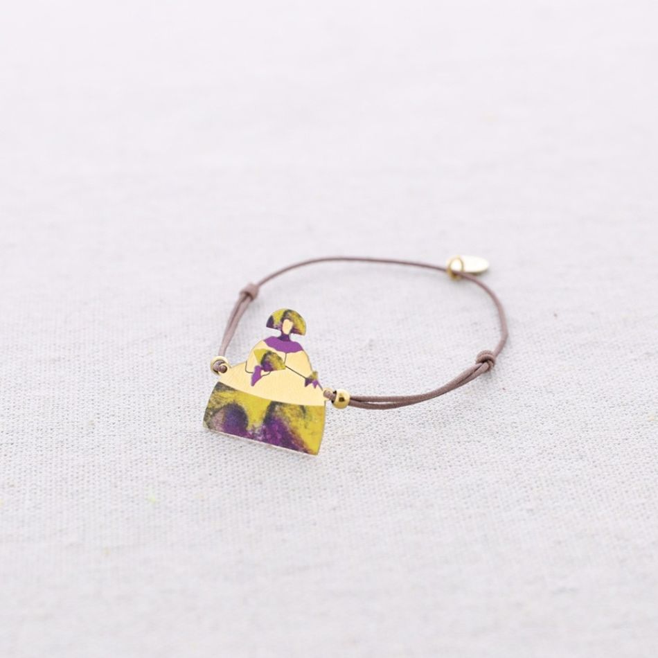 PULSERA ELÁSTICA MENINA ACERO DIBUJO