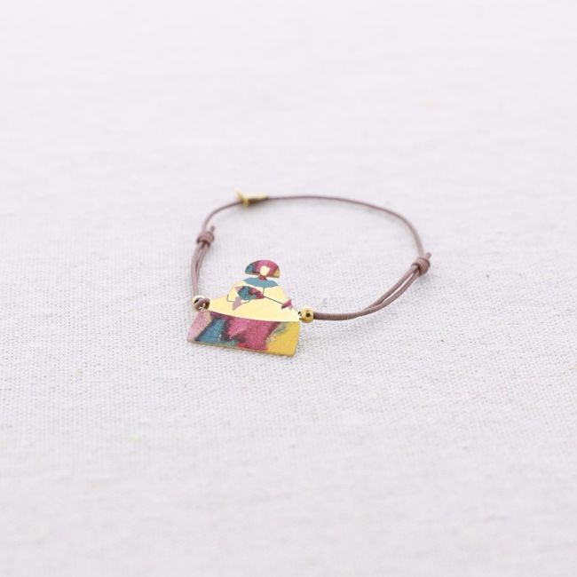 PULSERA ELÁSTICA MENINA ACERO DIBUJO