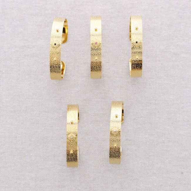 PULSERA ACERO AJUSTABLE CRISTAL
