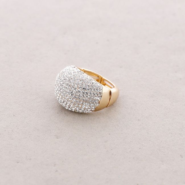 ELASTIC METAL CRYSTALS RING