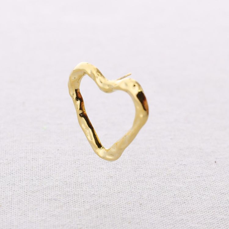 HEART STEEL EARRINGS