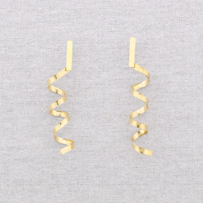 SPIRAL STEEL EARRINGS