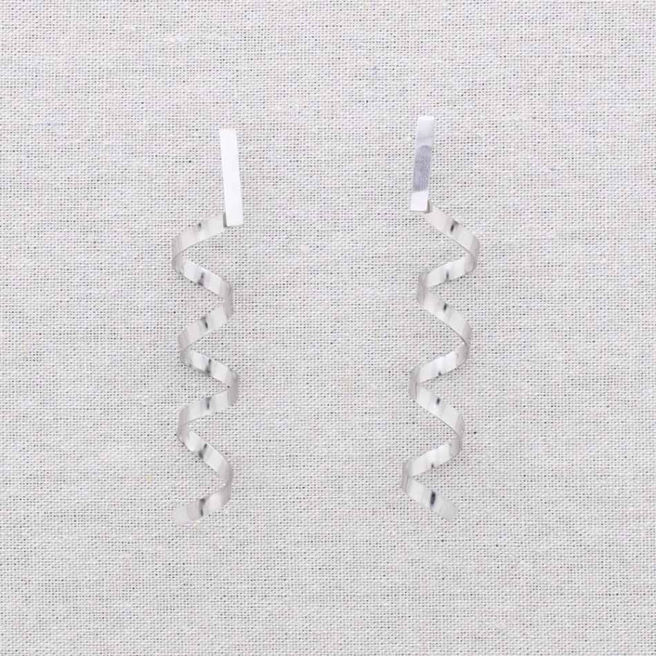 SPIRAL STEEL EARRINGS