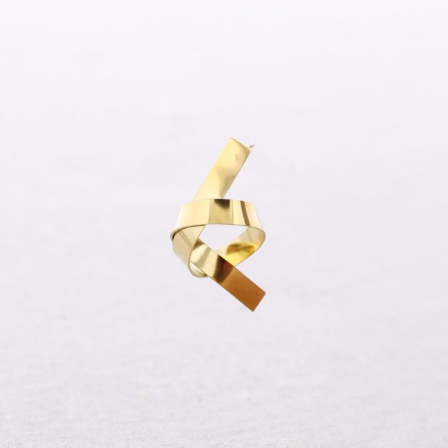STEEL KNOT EARRINGS
