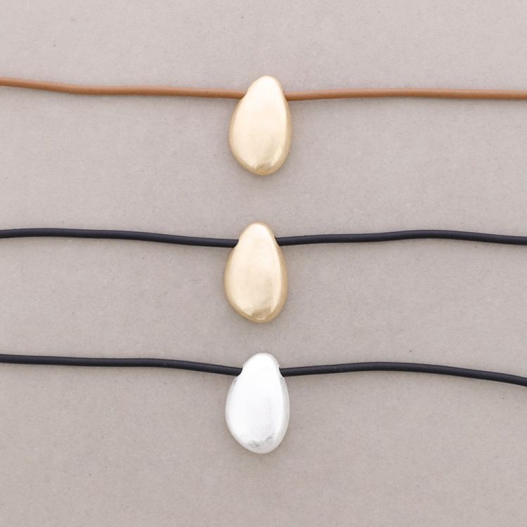 METAL DROP PENDANT CHOKER 2