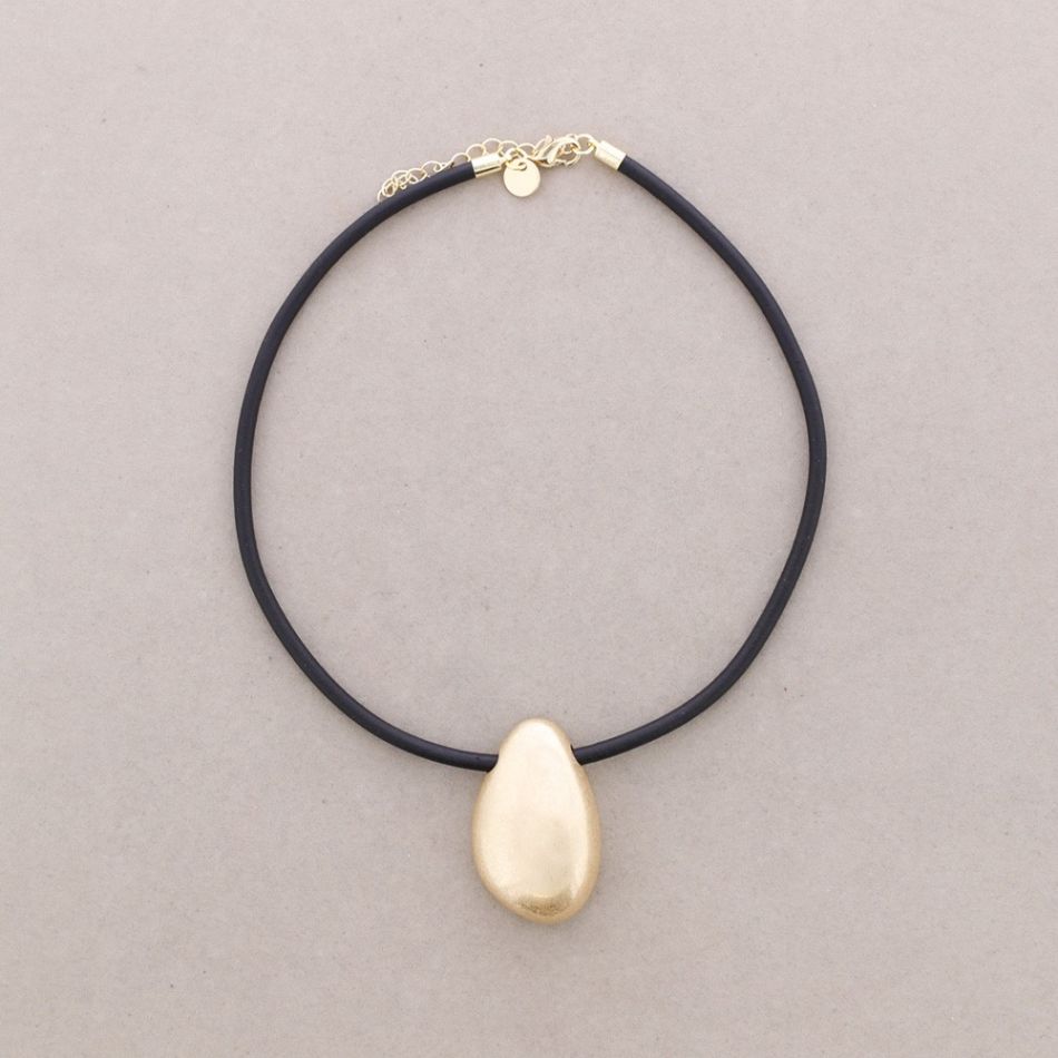 METAL DROP PENDANT CHOKER