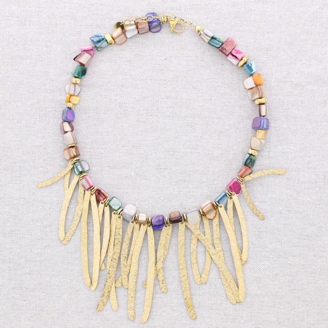 STEEL CHOKER BEADS PENDANT STRIPS