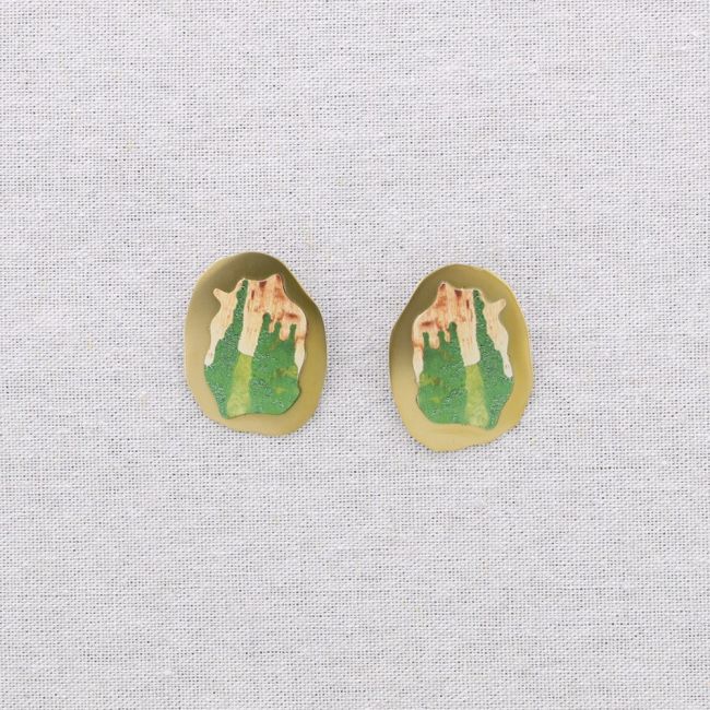 PENDIENTES PRESIÓN ACERO DIBUJO