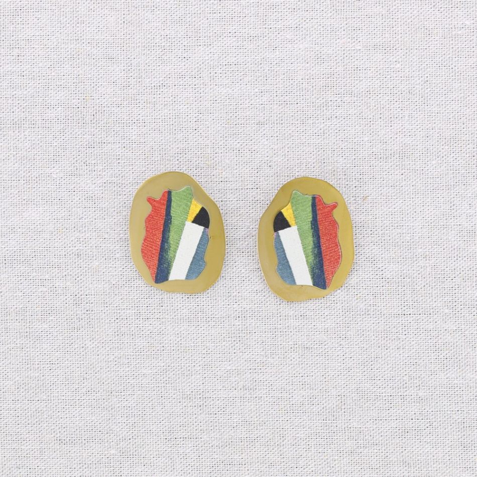 PENDIENTES PRESIÓN ACERO DIBUJO