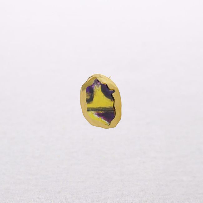STEEL STUD EARRINGS DRAWING