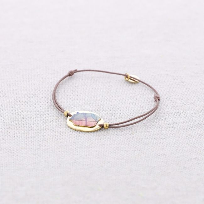 PULSERA ELÁSTICA MEDALLITA ACERO DIBUJO