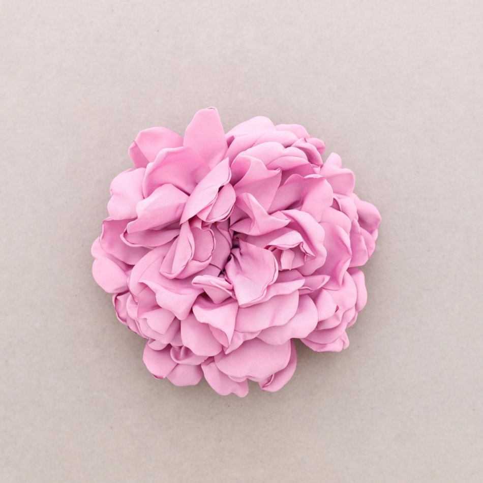 BROCHE FLOR TELA 15CM
