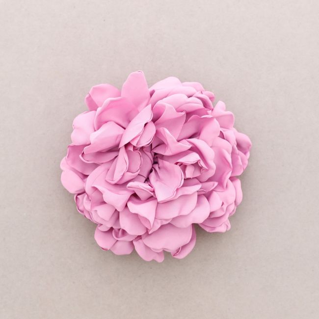 FABRIC FLOWER BROOCH 15CM
