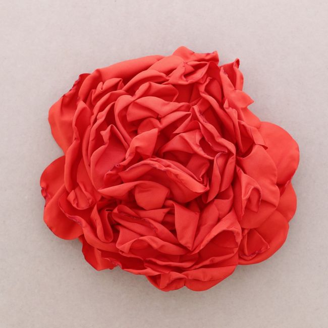BROCHE FLOR TELA 20CM