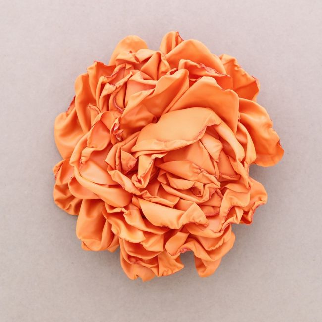 BROCHE FLOR TELA 20CM