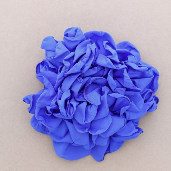 BROCHE FLOR TELA 20CM