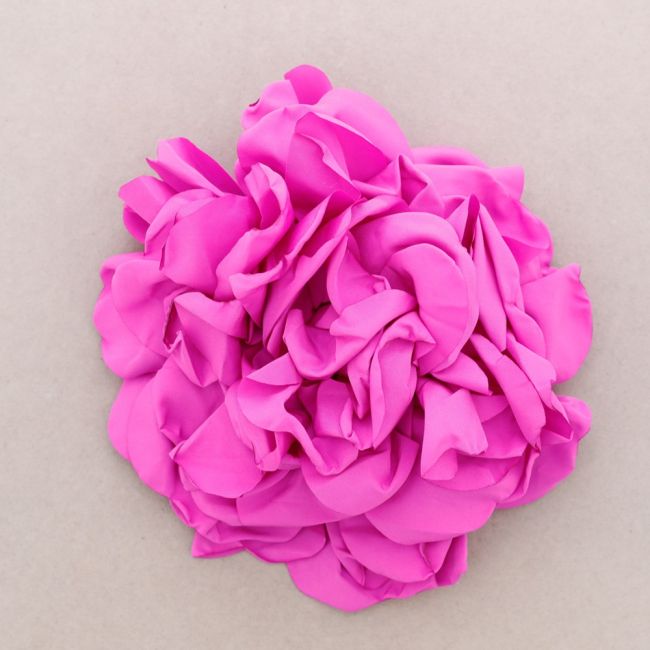 BROCHE FLOR TELA 20CM