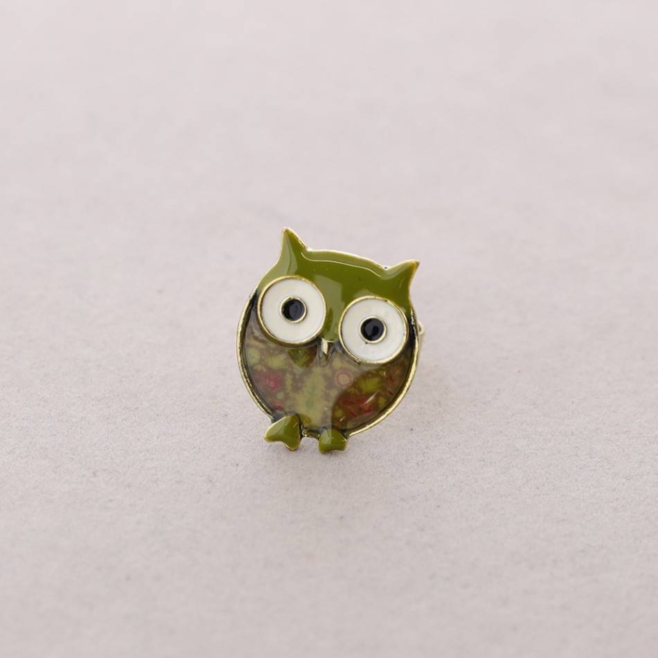 METAL ENAMEL ADJUSTABLE RING