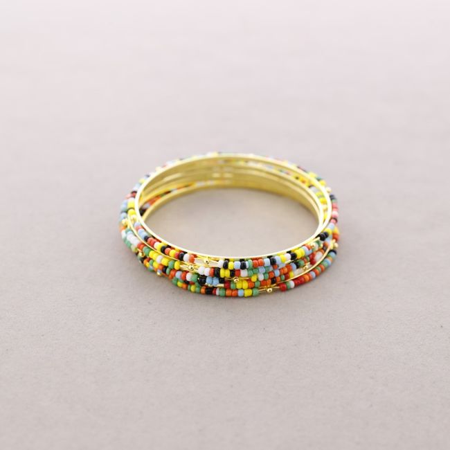 PULSERA METAL ABALORIOS