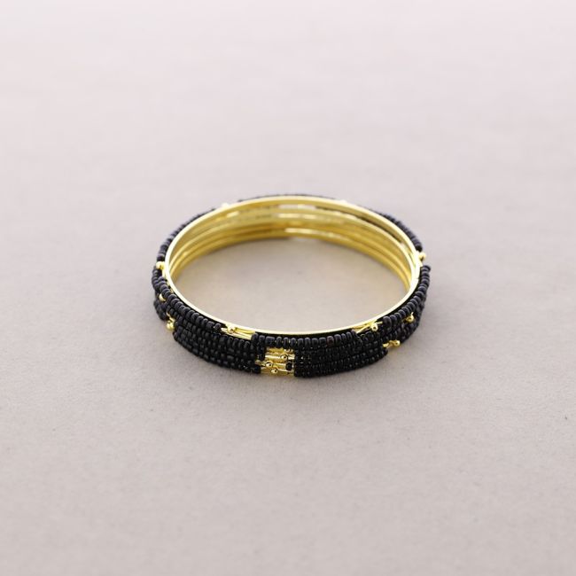 PULSERA METAL ABALORIOS