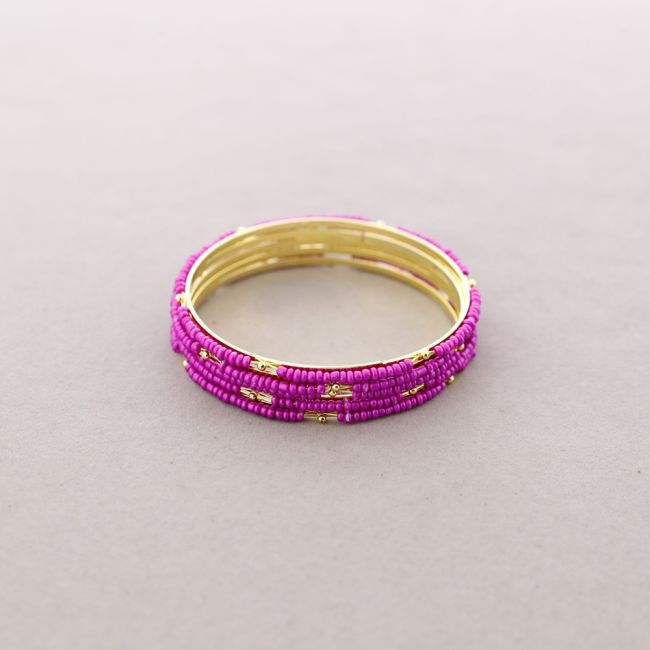 PULSERA METAL ABALORIOS