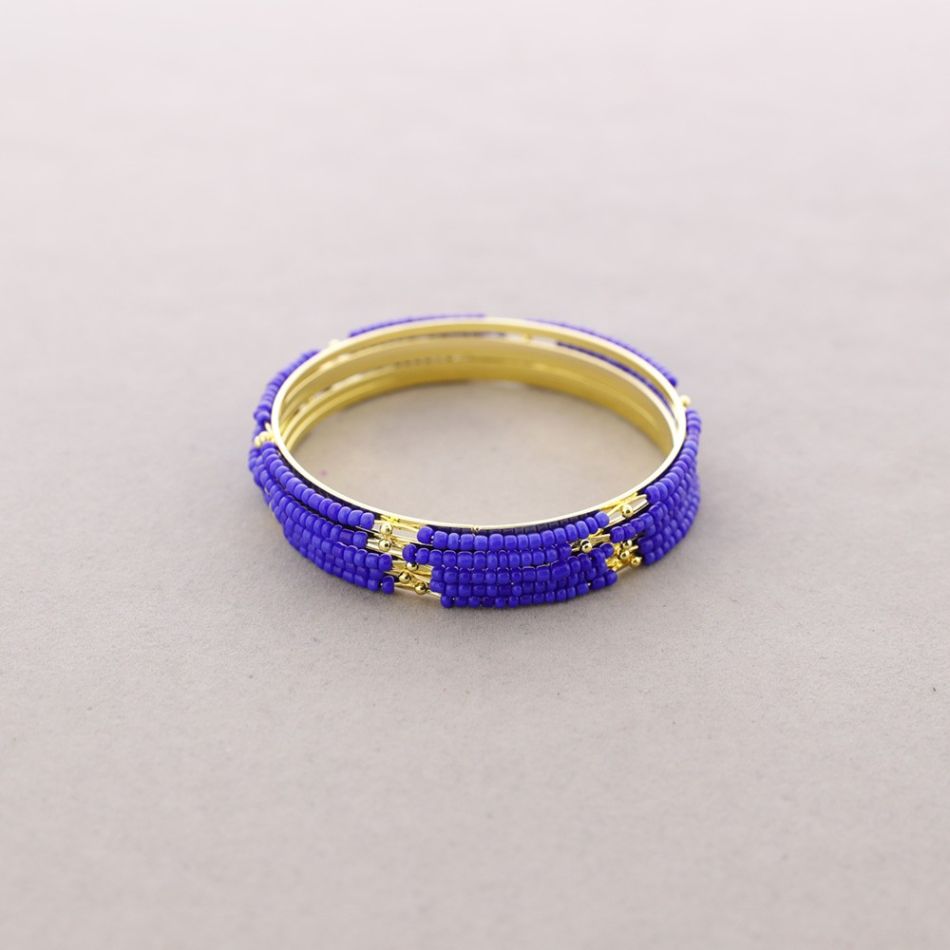 PULSERA METAL ABALORIOS