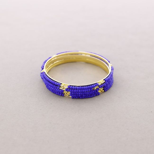 PULSERA METAL ABALORIOS