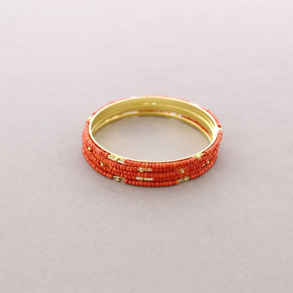 PULSERA METAL ABALORIOS