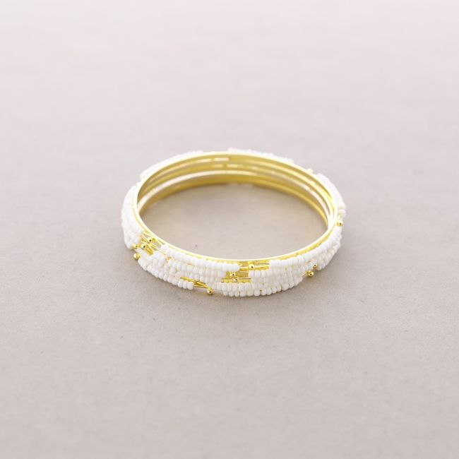PULSERA METAL ABALORIOS