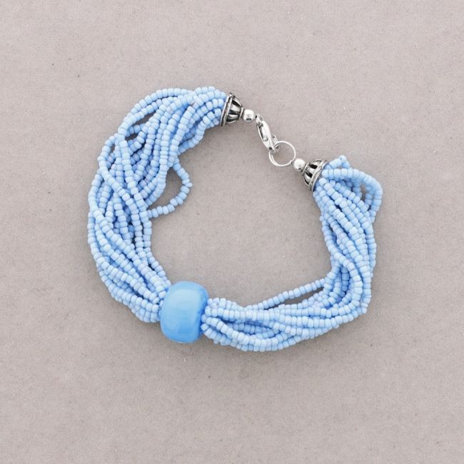 PULSERA TIBETANA BOLA RESINA