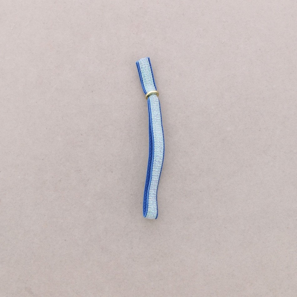 PULSERA GOMA BRILLANTE
