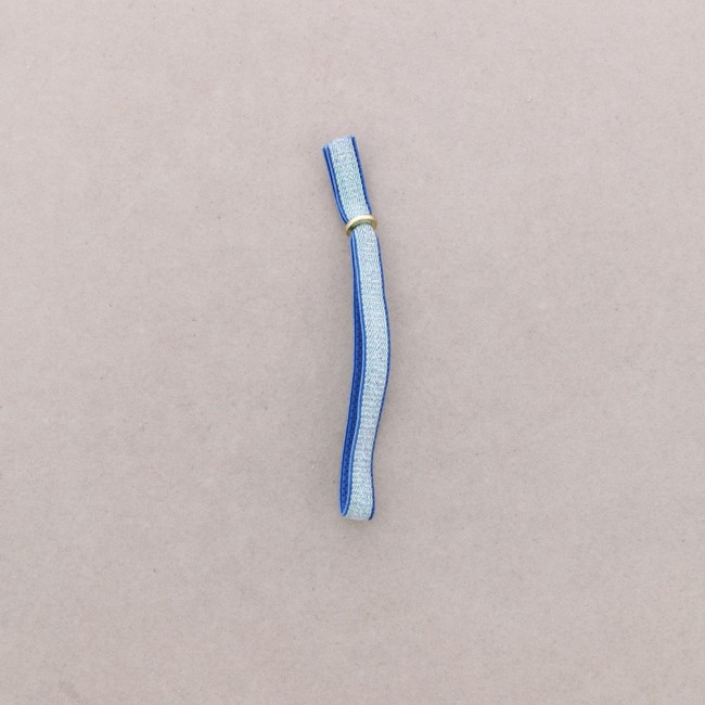PULSERA GOMA BRILLANTE