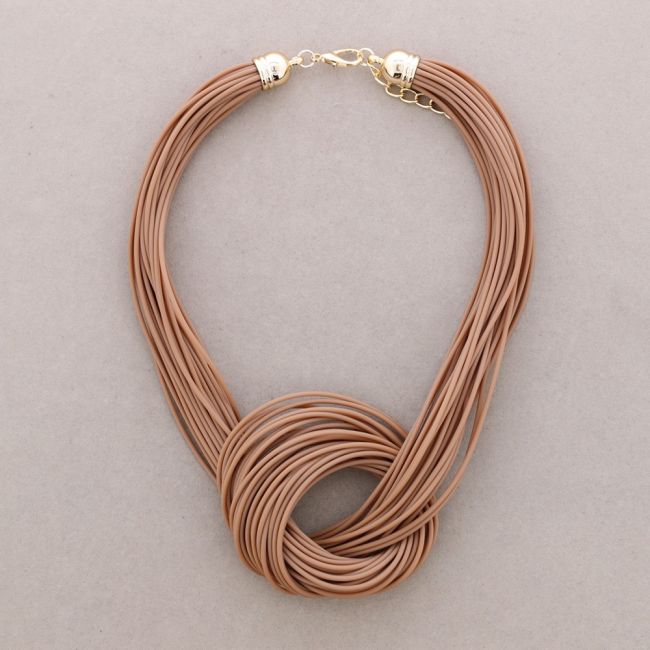 GARGANTILLA MULTI NUDO GOMA