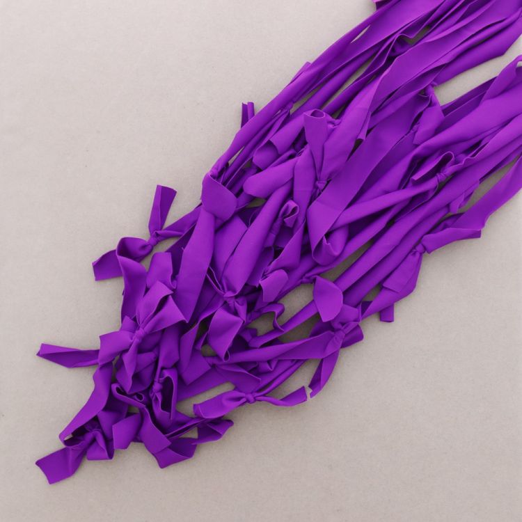 MULTI FABRIC KNOT NECKLACE