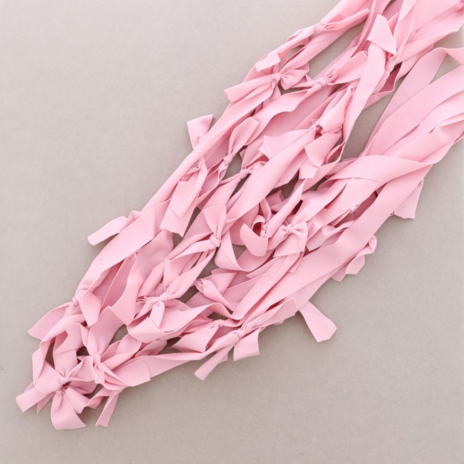 MULTI FABRIC KNOT NECKLACE
