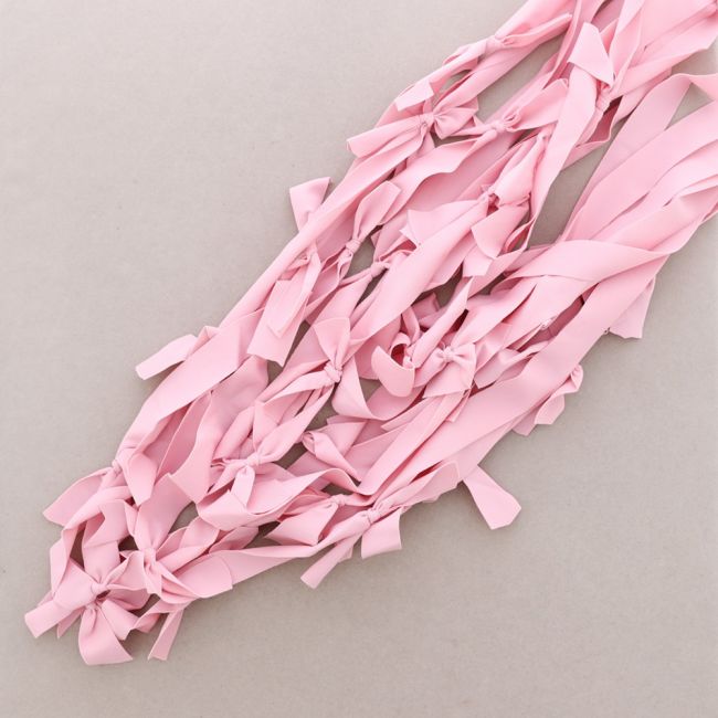 MULTI FABRIC KNOT NECKLACE