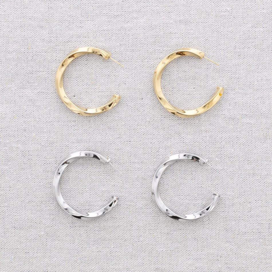 PENDIENTES ACERO ARO