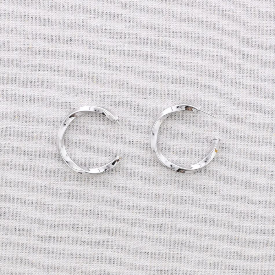 PENDIENTES ACERO ARO