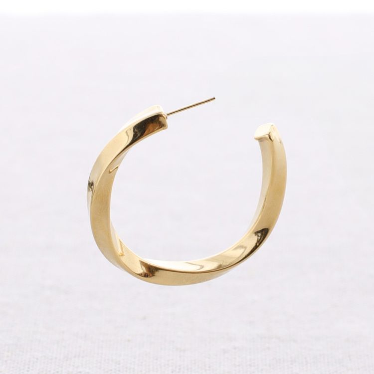 PENDIENTES ACERO ARO