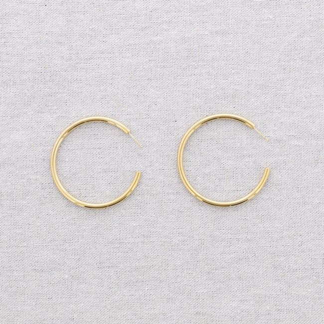 PENDIENTES ACERO ARO 5CM