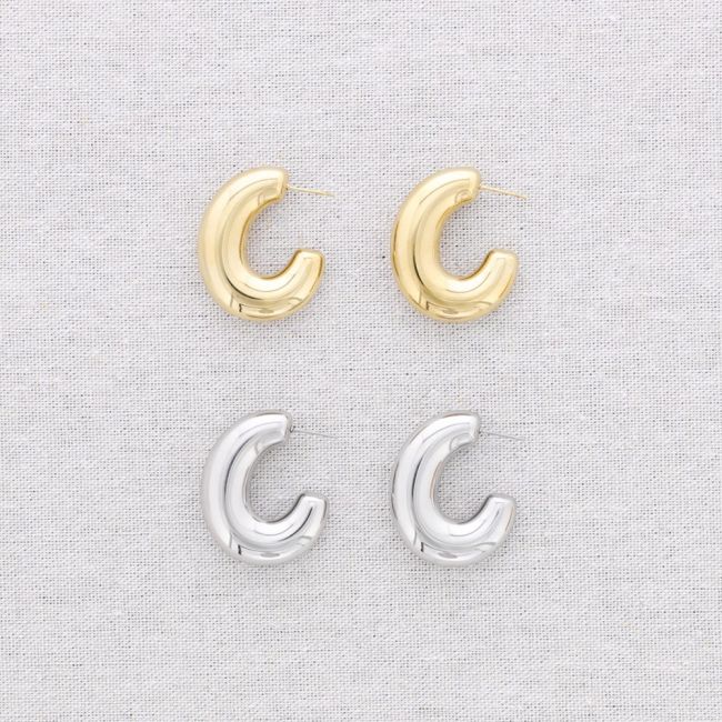 PENDIENTES ACERO ARO 3*2CM