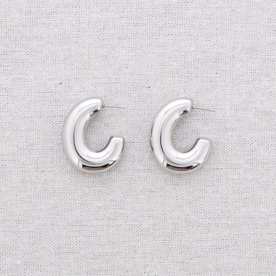 PENDIENTES ACERO ARO 3*2CM