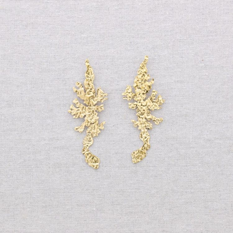 PENDIENTES ACERO CORAL 2