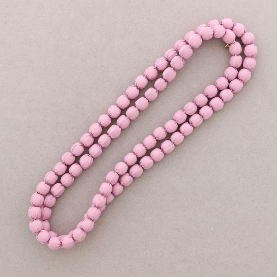 COLLAR LARGO BOLA FORRADAS 1.2M