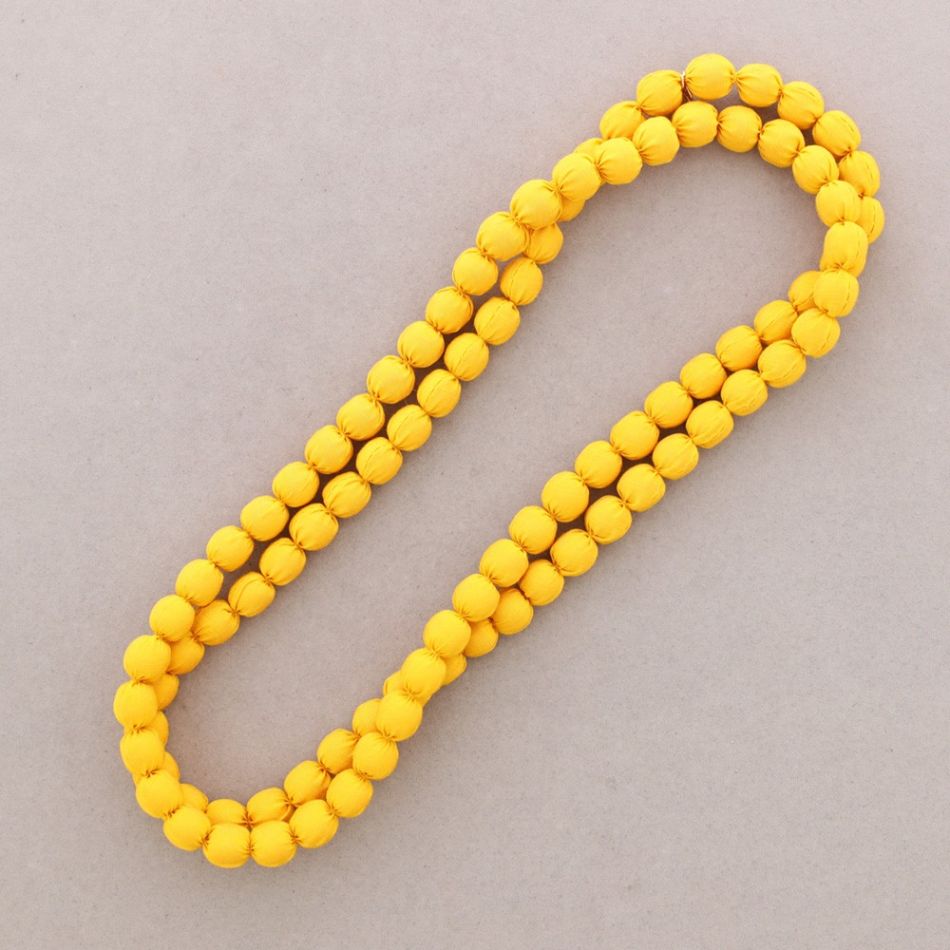 LONG LINED BALL NECKLACE 1.2M