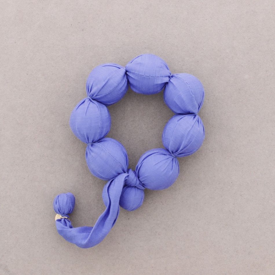 PULSERA BOLAS REVESTIDAS