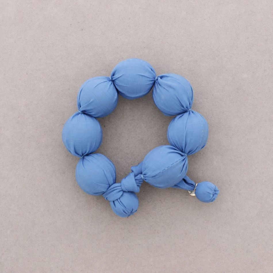PULSERA BOLAS REVESTIDAS