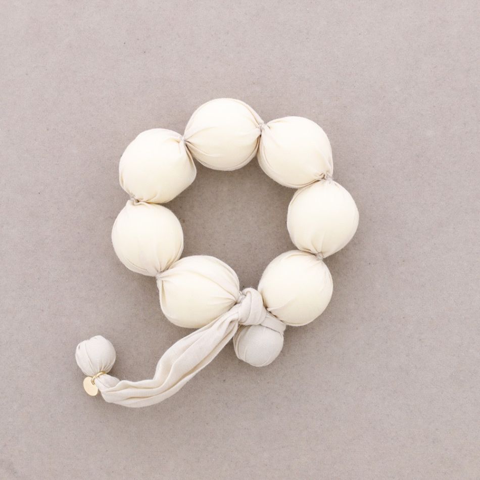COATED BALL BRACELET